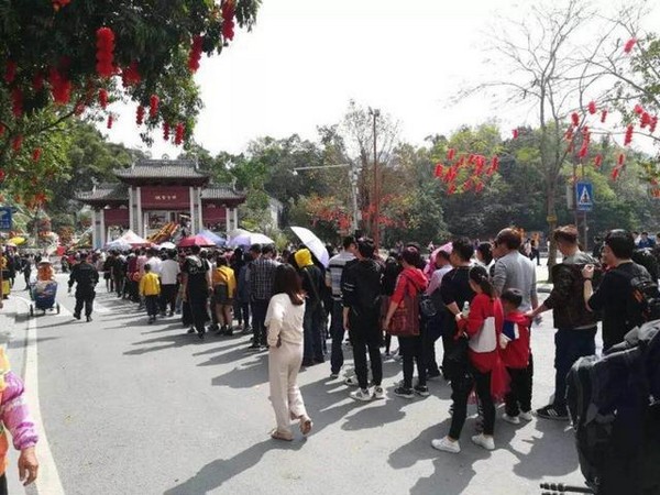 春节假日期间，云浮市各景区人气火爆