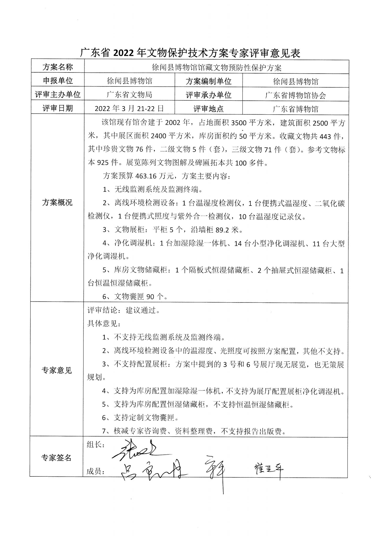 评审结果报告-广东省博物馆协会可移动文物预防性保护和文物数字化保护利用方案2022年3月评审结果报告_04.jpg