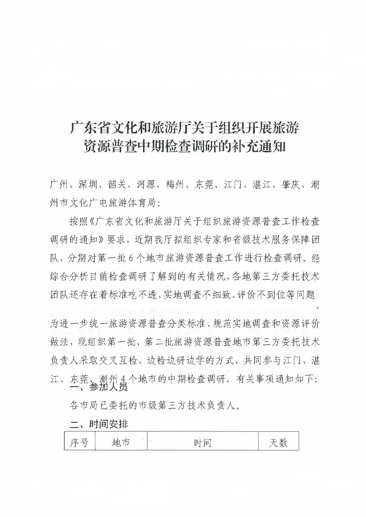 广东省文化和旅游厅关于组织开展旅游资源普查中期检查调研的补充通知_页面_1.jpg